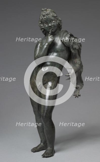 Statuette of Harpocrates, c. 50 BC. Creator: Unknown.