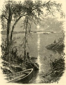 'Entrance to Thousand Islands', 1874.  Creator: John J. Harley.