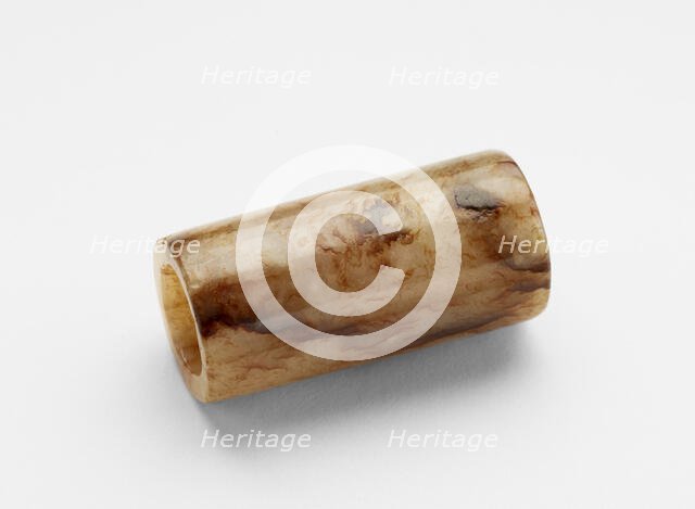 Cylindrical bead, Late Neolithic period, ca. 3300-2250 BCE. Creator: Unknown.
