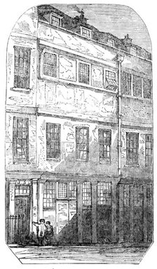 The House in which Chatterton died, Brook-Street, Holborn, 1857. Creator: Unknown.