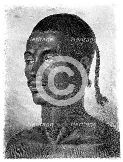 'Egyptian Portrait', 1881. Artist: Unknown