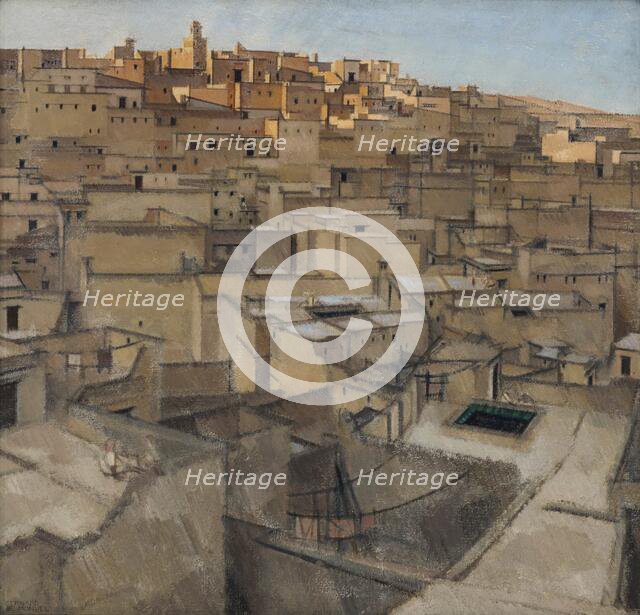 Fez, Seven O'clock, about 1924. Creator: Bernard Boutet de Monvel.