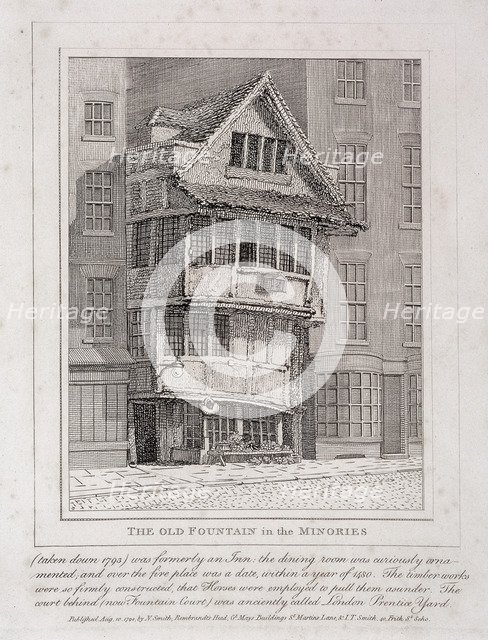 Minories, London, 1798. Artist: Anon
