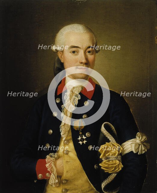 Captain Carl Adolf Möllersvärd, 1775. Creator: Ulrika Fredrika Pasch.