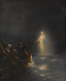 Jesus Walks on Water, 1863.