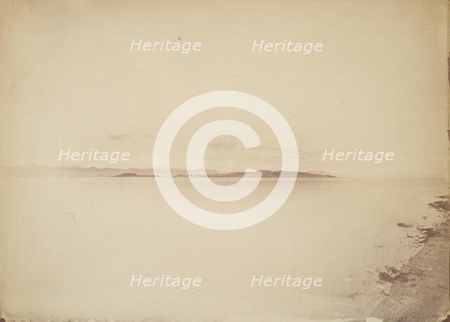 Volcanic Islands in Mono Lake, California, 1868. Creator: Tim O'Sullivan.