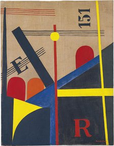 Large Railway Painting, 1920. Artist: Moholy-Nagy, László (1895–1946)