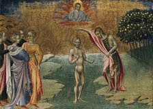 The Baptism of Christ, c1460. Artist: Giovanni di Paolo.