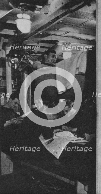 'Between Sweeps', 1943. Artist: Unknown.