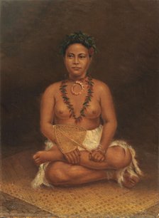 Samoan Woman, ca. 1890-1899. Creator: Antonio Zeno Shindler.