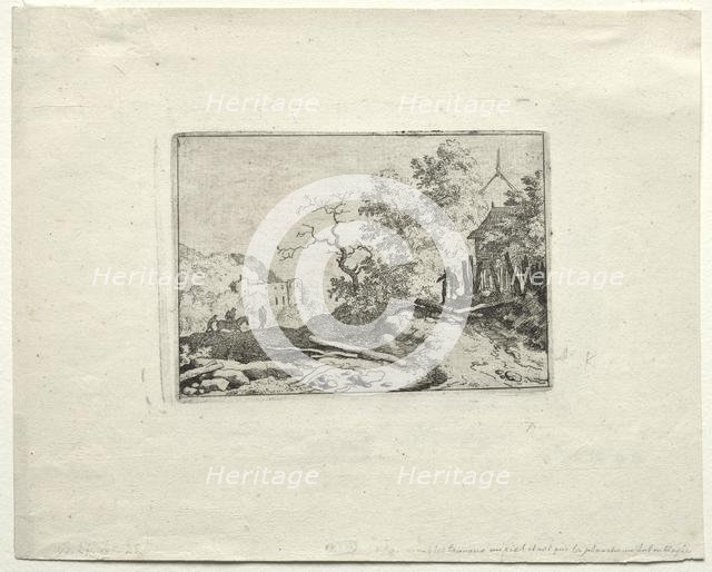 The Hut with the Rustic Fence. Creator: Allart van Everdingen (Dutch, 1621-1675).