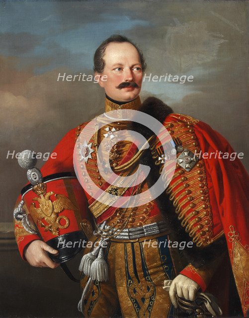 General Nikolai Fyodorovich Plautin (1794-1866), 1840s.