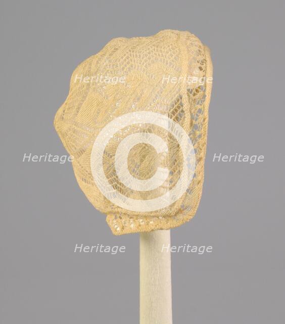 Cap, American, ca. 1850. Creator: Unknown.