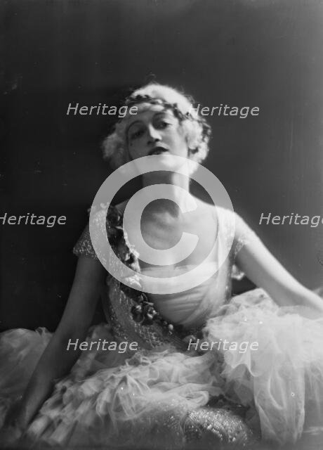 Miss Ann Andrews, 1919 Sept. 3. Creator: Arnold Genthe.