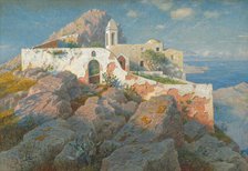 Santa Maria a Cetrella, Anacapri, c. 1892. Creator: William Stanley Haseltine.