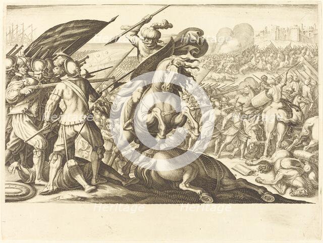 The Defeat of the Turkish Cavalry, c. 1614. Creator: Jacques Callot.