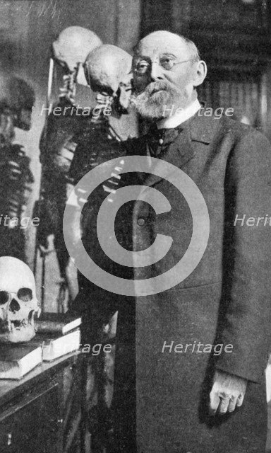 Rudolph Virchow, German pathologist, 1902. Artist: Unknown