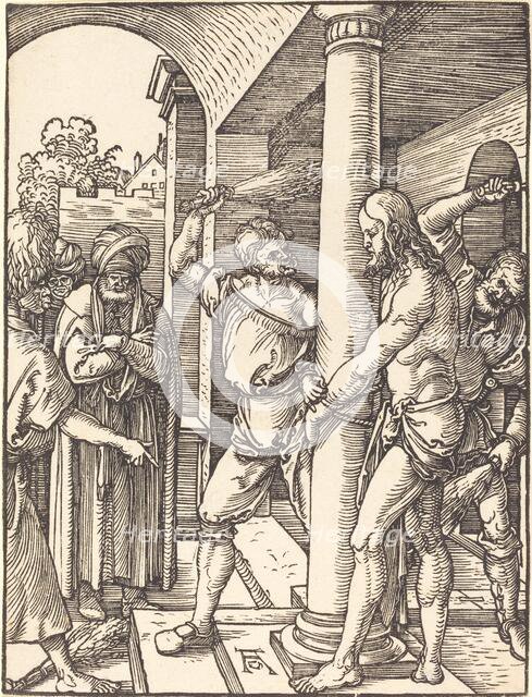The Flagellation, probably c. 1509/1510. Creator: Albrecht Durer.