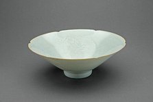 Lobed Bowl with Lotus Scrolls, Southern Song dynasty (1127-1279). Creator: Unknown.