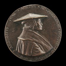 Ambrosius Jung, 1471-1548, City Physician of Augsburg [obverse], 1528. Creator: Christoph Weiditz.