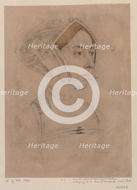 Anne Boleyn. Artist: Holbein, Hans, (Circle of) 