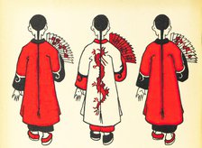 Chinese costume, 1912.  Creator: May Audubon Post.