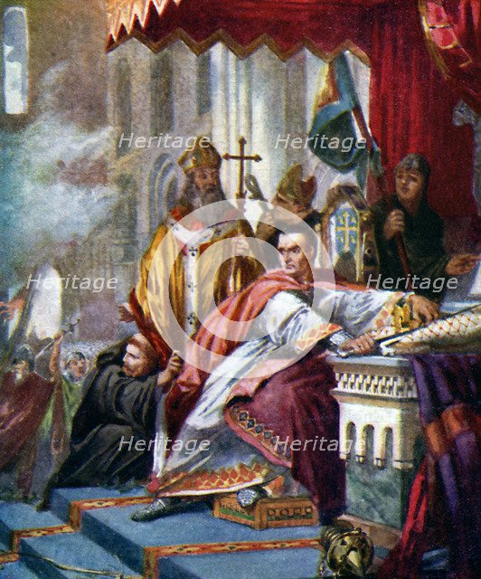 'Coronation of William the Conqueror', 1925. Artist: Unknown