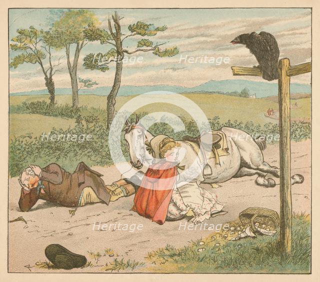 'The Mare broke her knees and the Farmer his crown', c1885, (1934).  Creator: Randolph Caldecott.