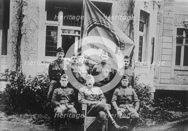 Officers of Rainbow Division, 1919. Creator: Bain News Service.