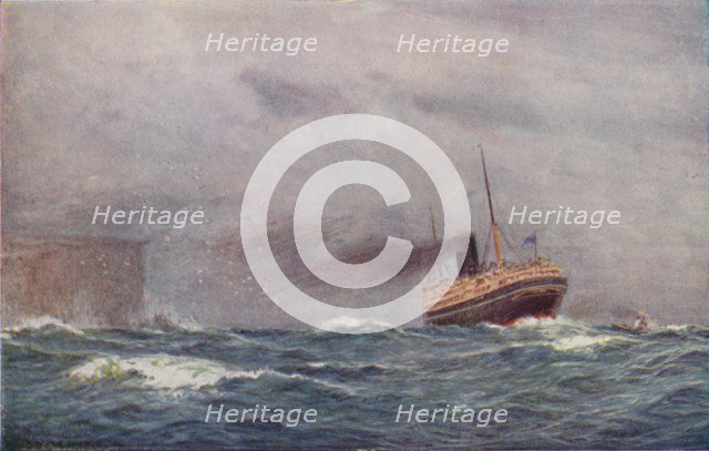 'A Homeward Bound P. & O. Liner', 1923. Creator: Unknown.