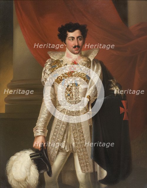 Portrait of Oscar I (1799-1859), King of Sweden and Norway.