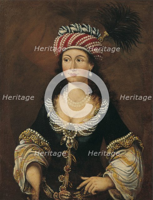 Oriental woman, ca 1681-1682. Artist: Anonymous  