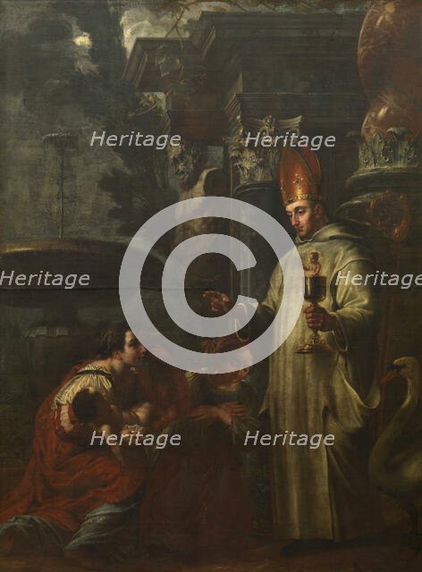 Miracle of Saint Hugh of Lincoln, 1685. Creator: Jan Erasmus Quellinus.