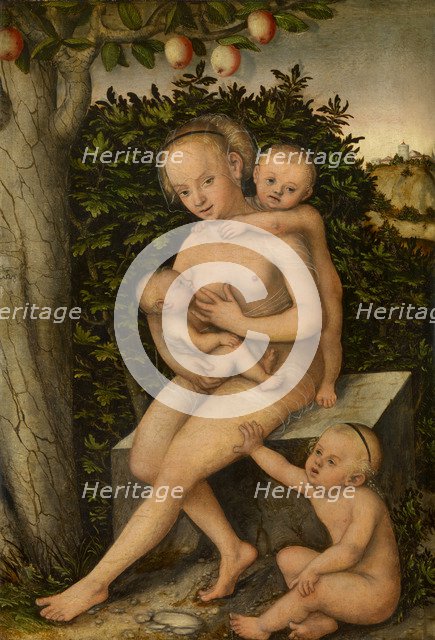 Charity, ca 1537. Artist: Cranach, Lucas, the Elder (1472-1553)