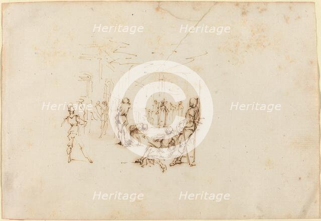 Saint Matthew. Creator: Stefano della Bella.