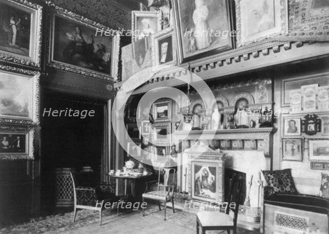 Home of Phoebe Apperson Hearst (widow of George Hearst) at 1400 New Hampshire Ave., NW..., c1900. Creator: Frances Benjamin Johnston.