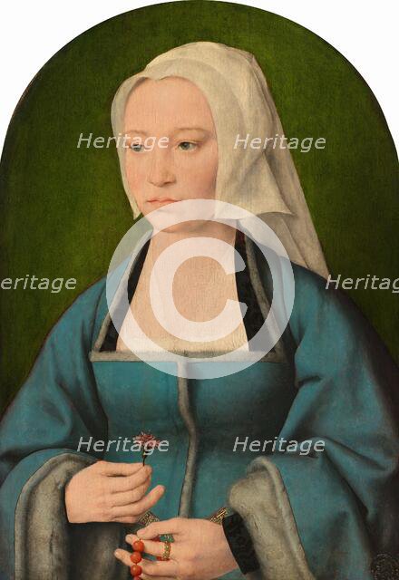 Margaretha Boghe, probably 1518. Creator: Joos van Cleve.