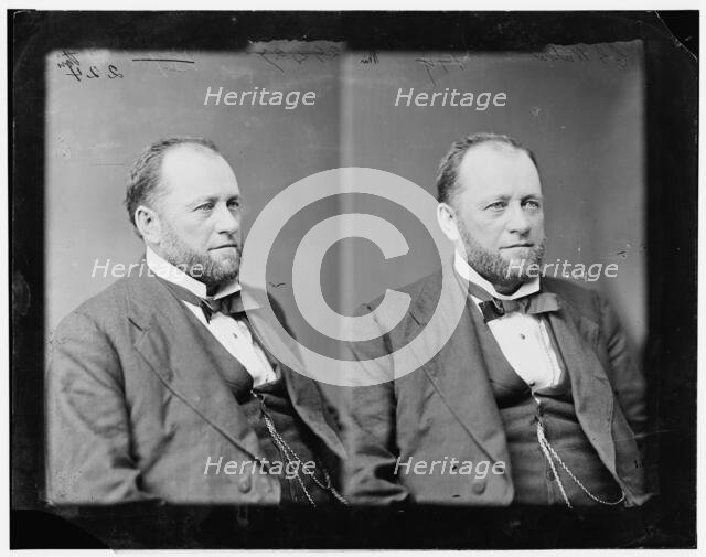 Charles Christopher B. Walker of New York, 1865-1880.  Creator: Unknown.