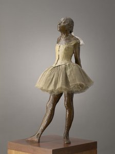 Little Dancer Aged Fourteen, modeled 1879-81, cast 1919-21. Creator: Edgar Degas.