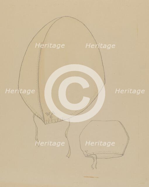 Man's Night Cap, c. 1936. Creator: Doris Beer.
