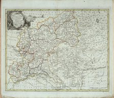 General Map of Kazan Governorate, 1779. Creator: Chernoi (Cherny), Fyodor Osipovich (1745-1790).