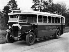 1930 Thornycroft 31 seater bus. Creator: Unknown.