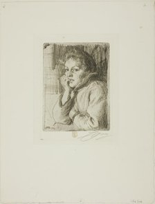 Kesti, a Mora Peasant, 1906. Creator: Anders Leonard Zorn.