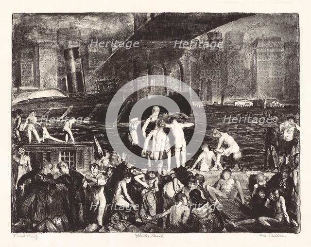 Splinter Beach, 1916. Creator: George Wesley Bellows.