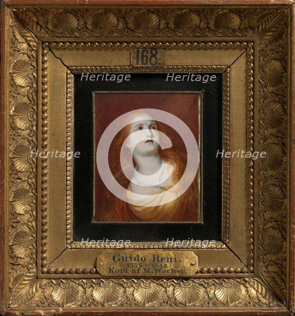 Mary Magdalene penitent, Copy after Guido Reni, 1808. Creator: Marquand Fidel Dominikus Wocher.