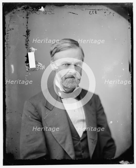 John Sherman of Ohio, between 1865 and 1880. Creator: Unknown.