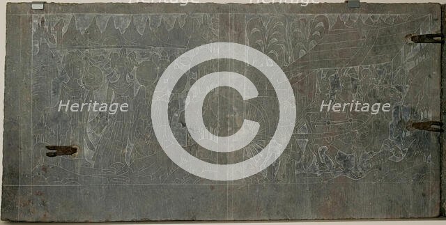 Panels from a Funerary Couch (Guanchuang), Northern Wei dynasty (386-535); c. 525. Creator: Unknown.