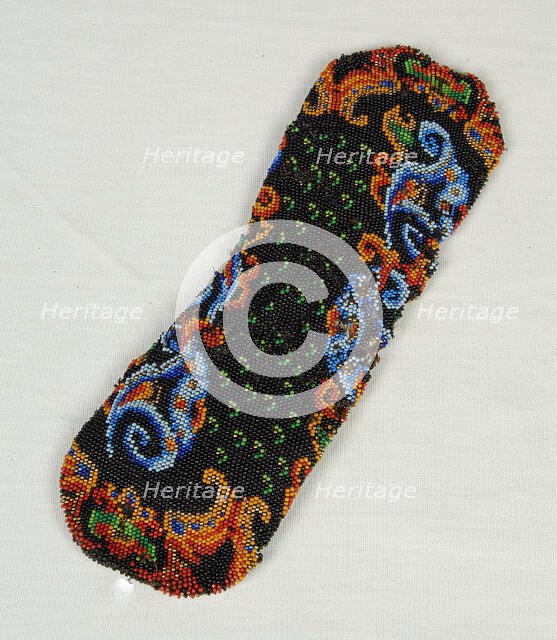 Miser's purse, Mexican, 1840-60. Creator: Unknown.