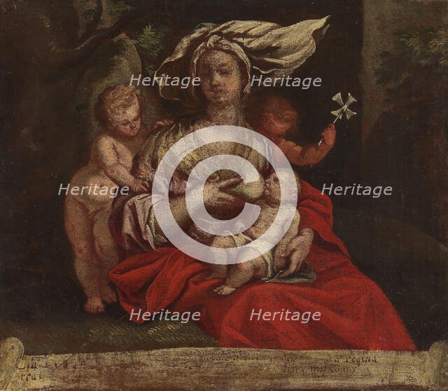 Madonna with the Child Jesus, probably first half of 17th century. Creator: Unknown.