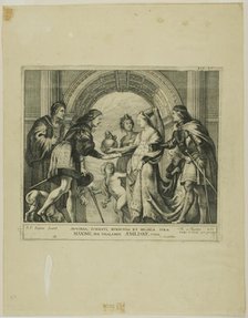 The Marriage of Maximilian of Austria with Mary of Burgundy, n.d. Creator: Theodoor van Thulden.